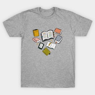 heart of books T-Shirt